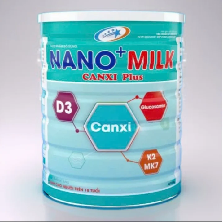 COM BO 2 hộp CANXI NANOMILK ( 800g )